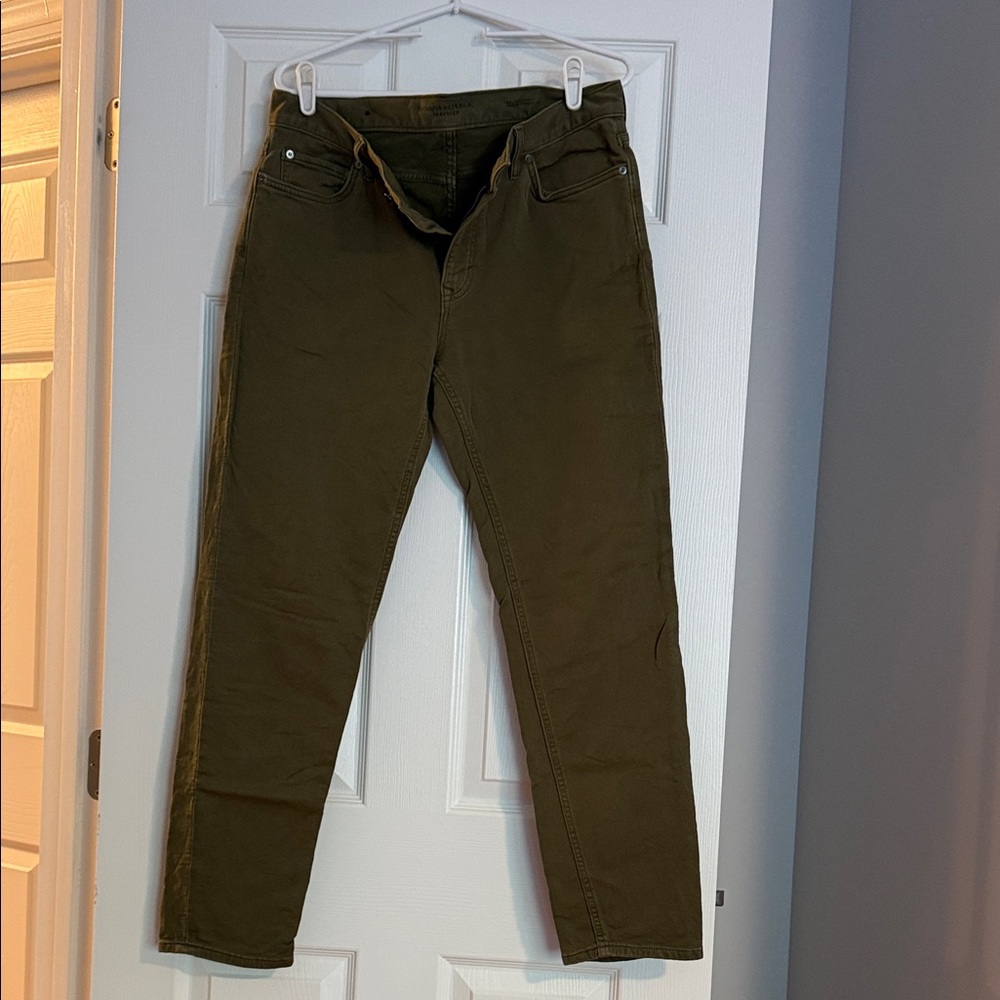 Banana Republic Olive Green Chinos